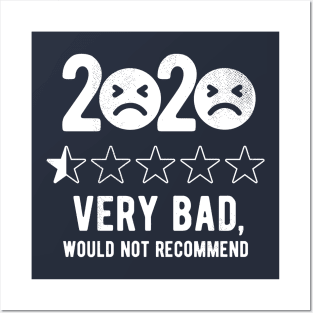 2020 Would Not Recommend bad review presidential election Posters and Art